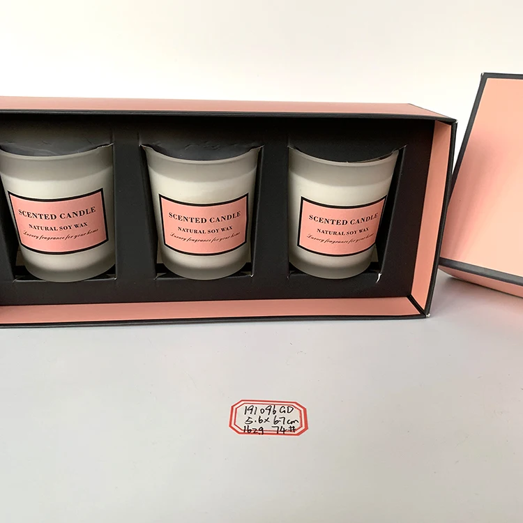Custom Made Cheap Fashion Premium Grade Aroma Candle In Gift Set Buy