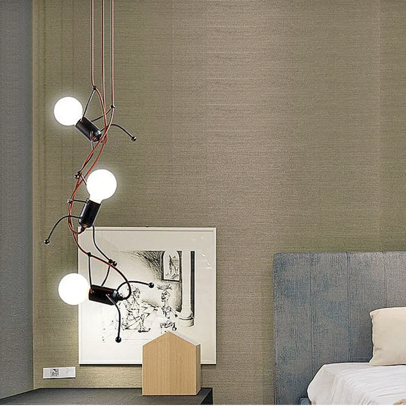 Retro Kreative Schmiedeeisen Bösewicht Kronleuchter Anhänger Lichter