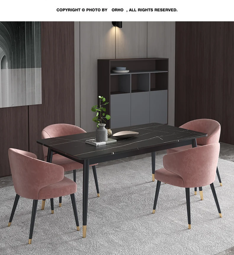 Luxury Antique Mable Dining Room Table Set Wholesale Tables And Chairs