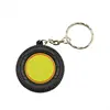 Oem Custom Low MOQ Double Side Racing Key Ring Soft PVC