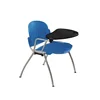 plastic chairs for students study and auditorium chairs with writing pad