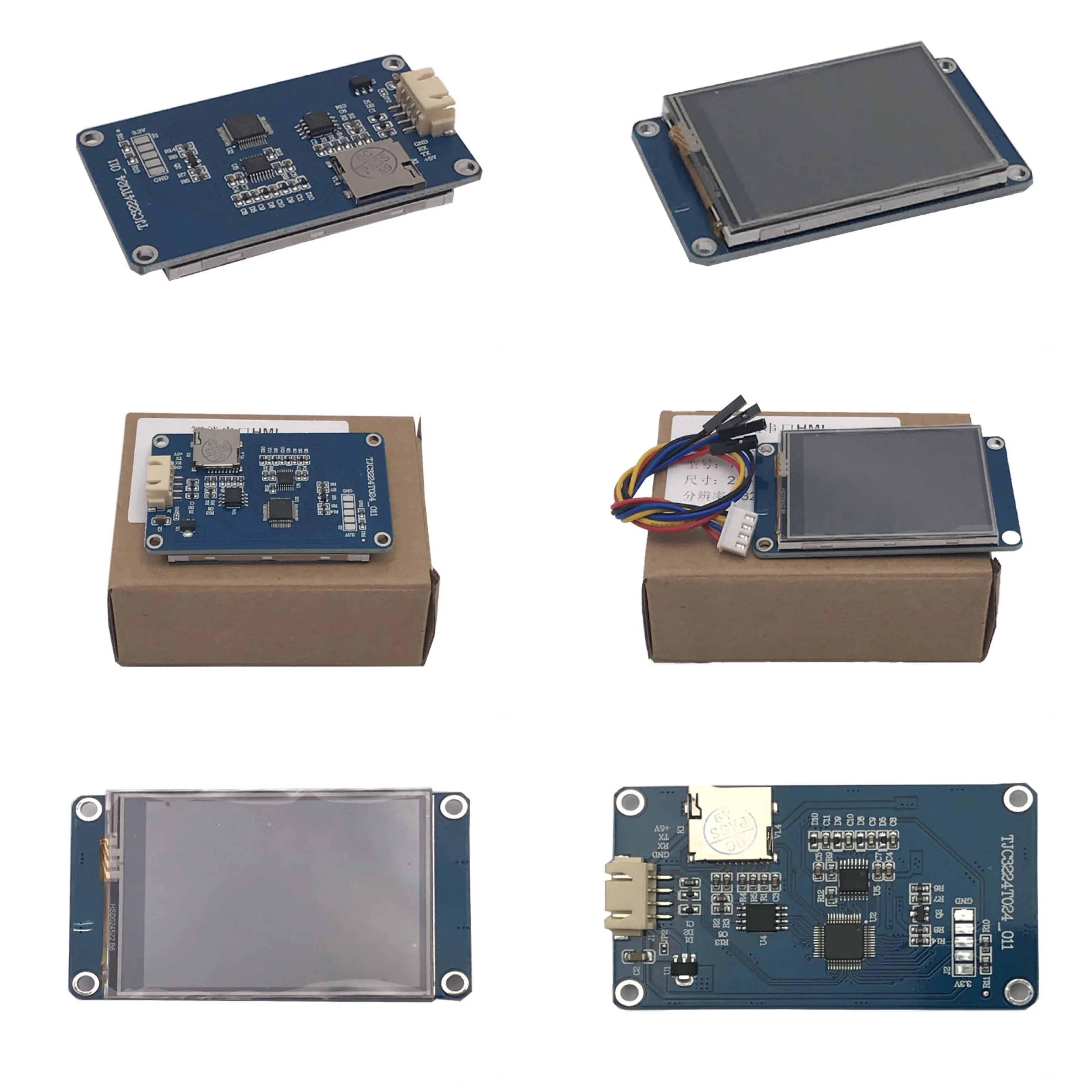2.4inch Interface HMI English Edition Kernel Nextion Basic Display HMI LCD Module Screen HMI led display pane lcd display oem
