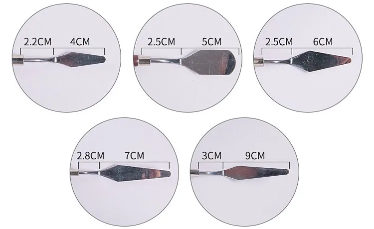 Oil Painting Knife Palette Knife Oil Painting Tool Oil Paint Scraper