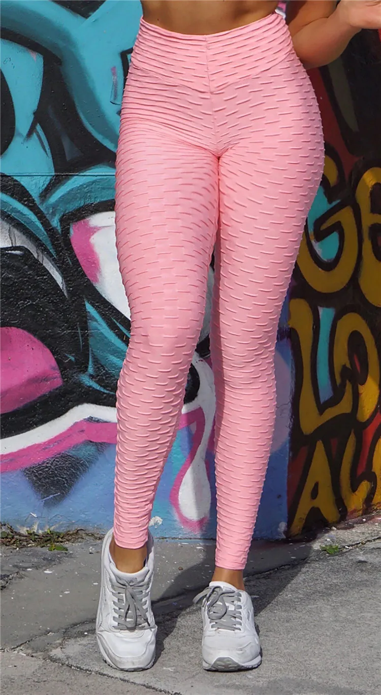 Wholesale Sexy Scrunch Butt Leggings Elastic Sport Athletic Yoga Pants