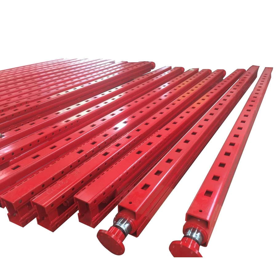 Hydraulic self climbing system include hydraulic cylinder hydraulic station