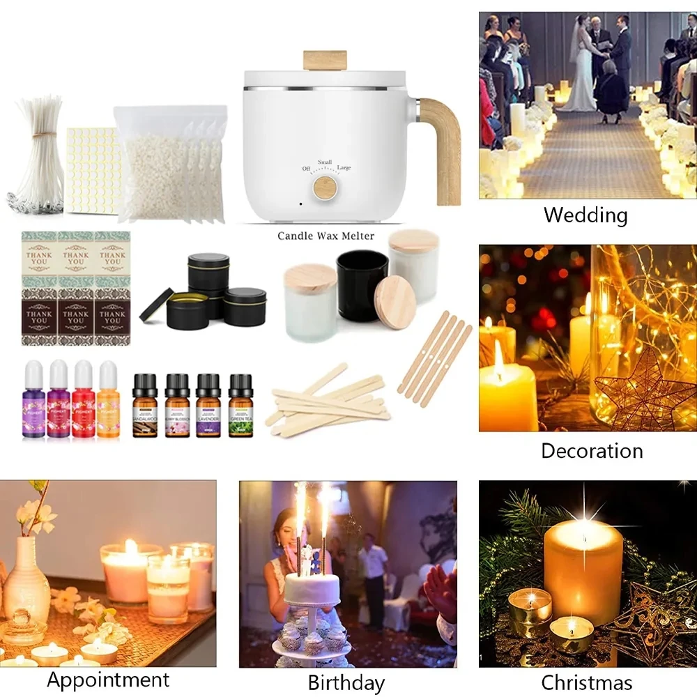 Create Your Own Candle Diy Candle Making Kit For Adult Candle Supplie