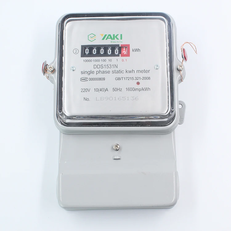 Yaki Singlephase Electronic 220v 50hz Electric Meter Price Static