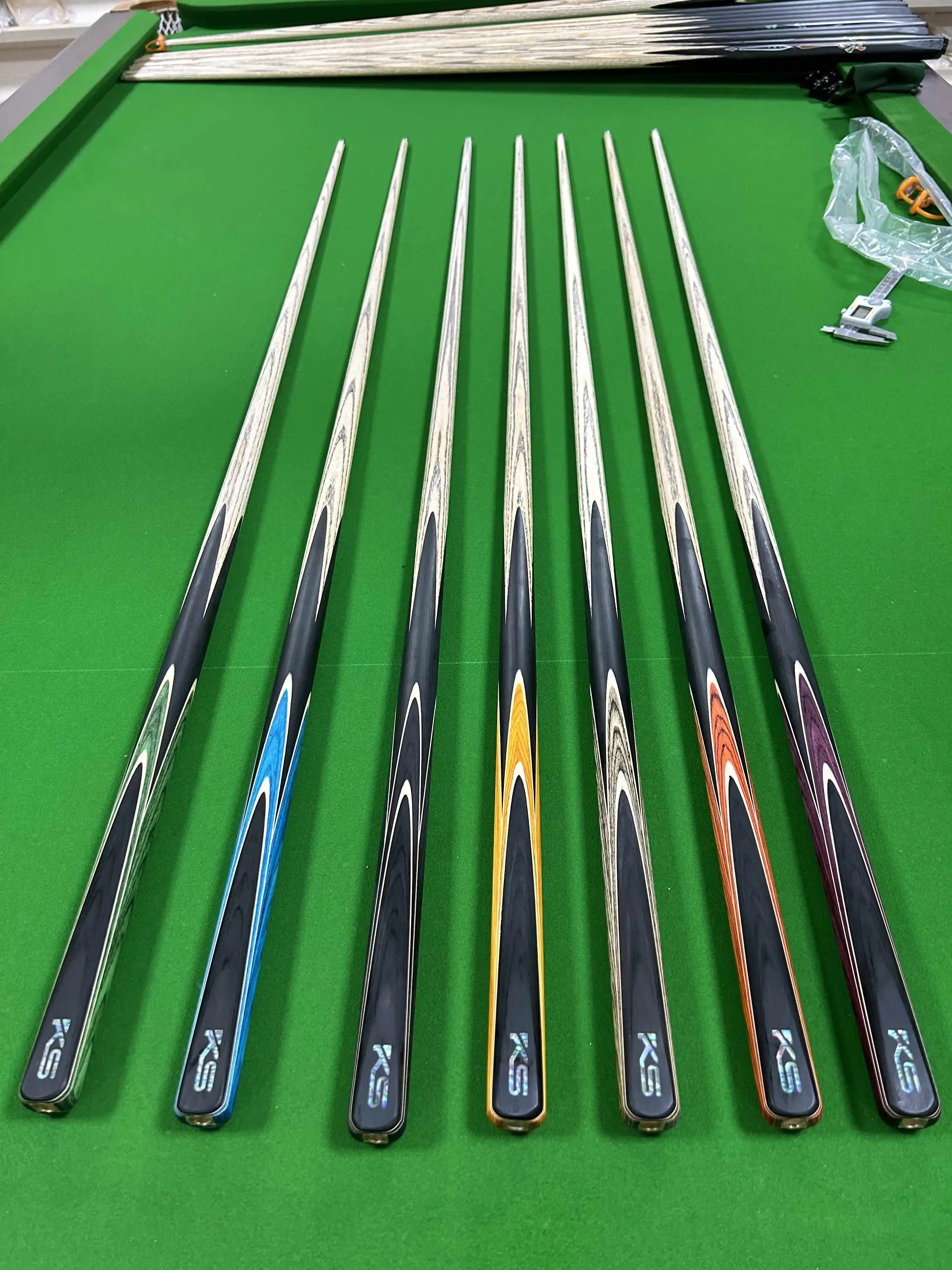 Highend Premium Ash Wood Billiard Snooker Cue Stick 10mm Pool Cue Tip