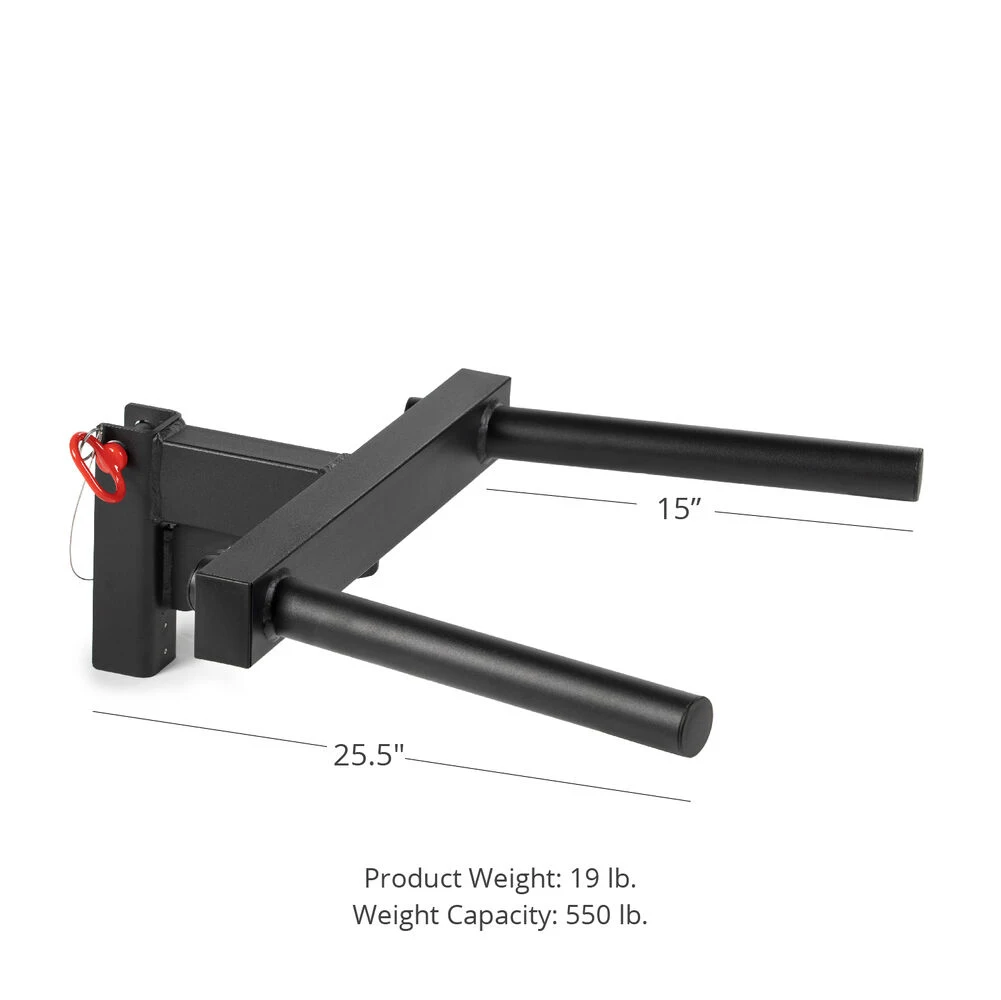 Lecheng Y Dip Bar Attachment For Power Rack Cage Strength Training Rack ...