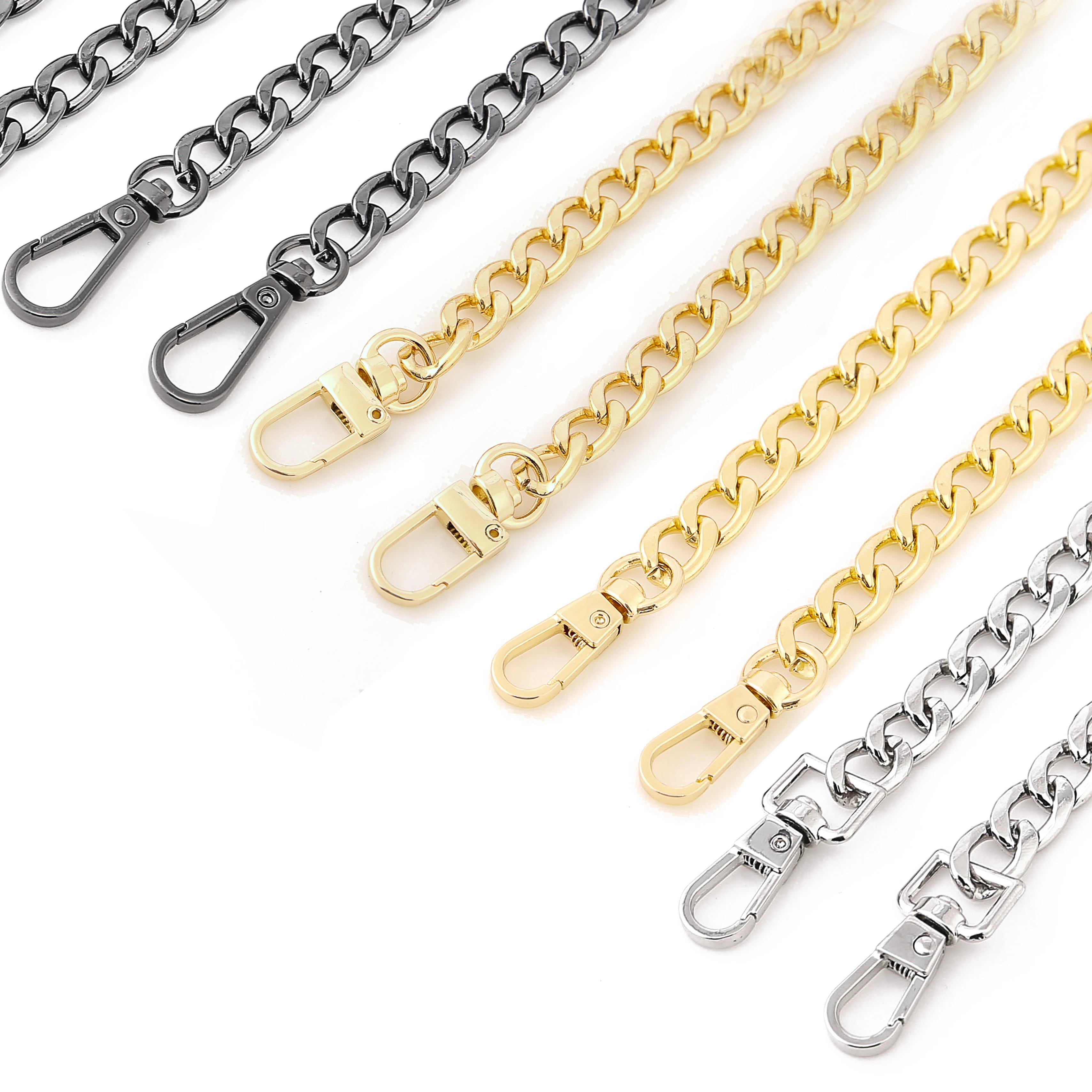 Wholesale Fashion Handbag Accessories Metal Silver Light Gold Bag Purse Chain Buy Bag Chain