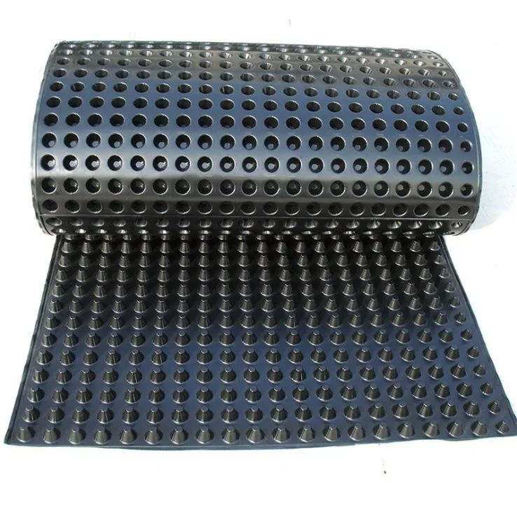 Hot Sale Black Green Drainage Board Green Roof Trays Drain Sheet ...