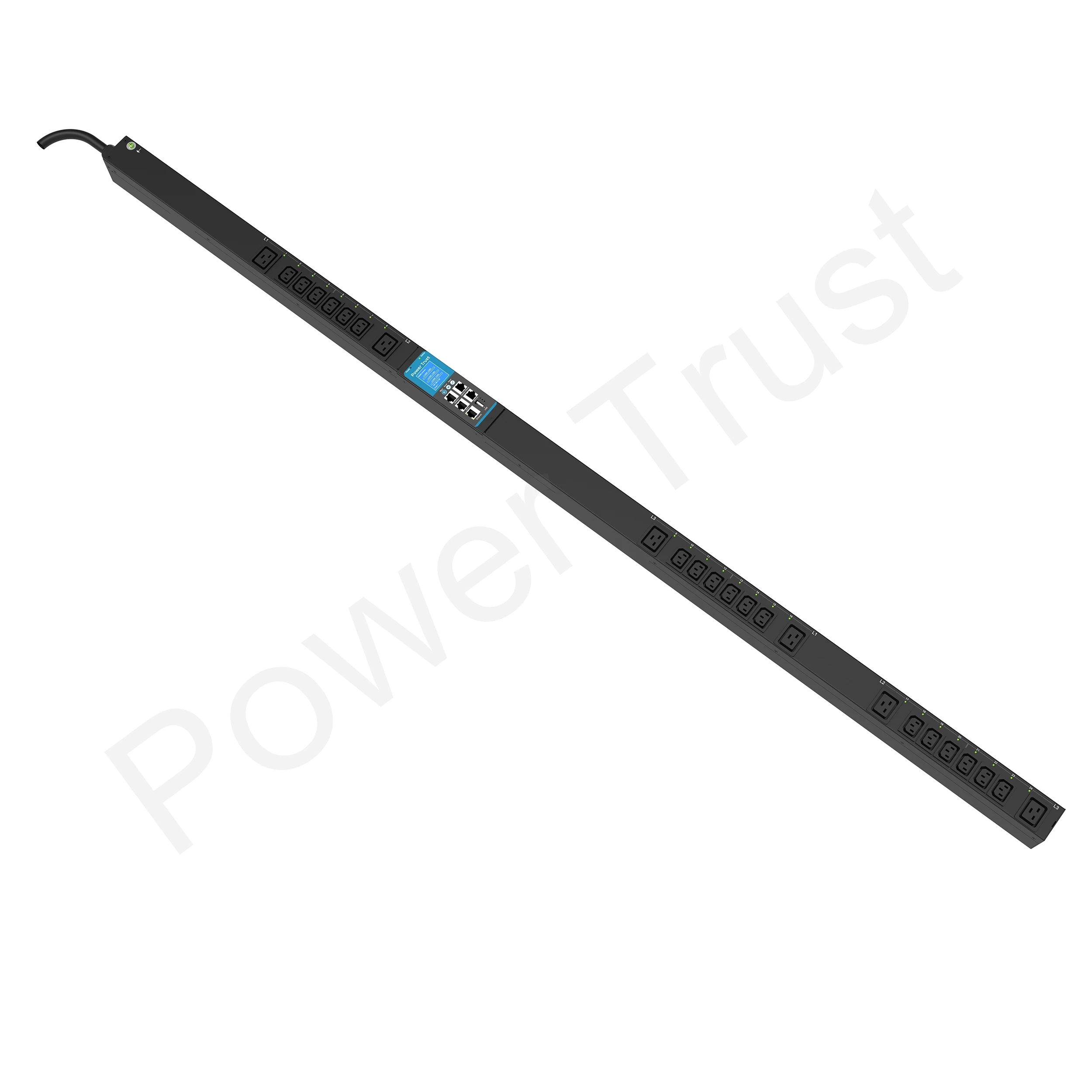 Powertrust Intelligent Pdu 3phase 16a Metered And Switched Per Outlet ...