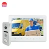 2 way intercom system 7 inch monitor video door phone with memory high quality camera