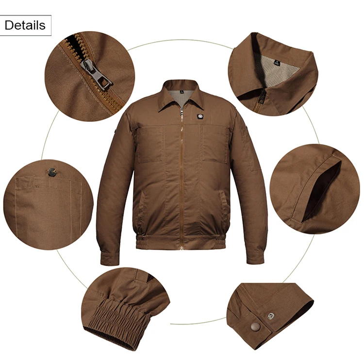 Cooling Safe Workwear Rechargeable Battery Powered Human Body Air