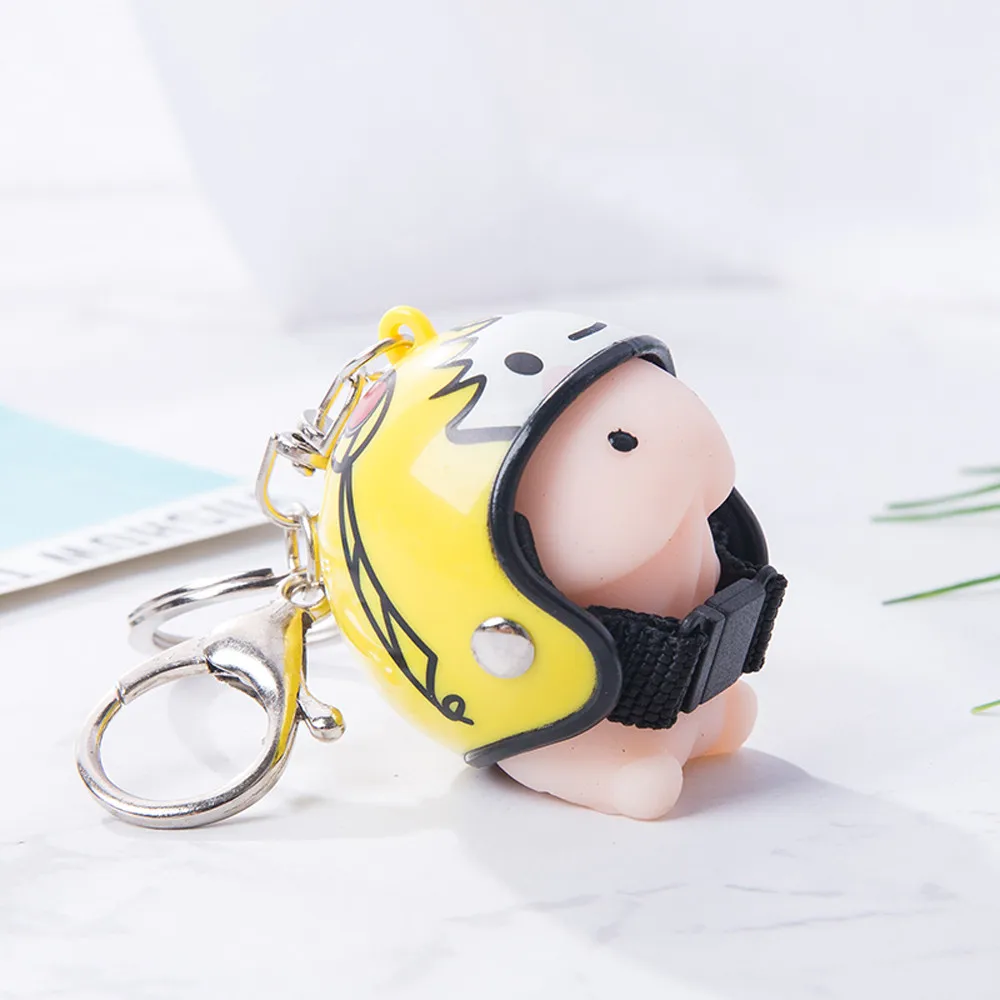 Male Cock Helmet Squishy Toy Cute Keychain Squeeze Stress Reliever ...