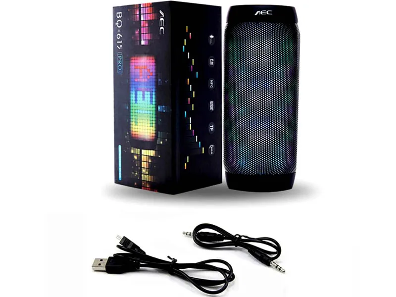Wireless Waterproof Outdoor Speakers Support AUX TF Subwoofer Loudspeaker - ANKUX.COM