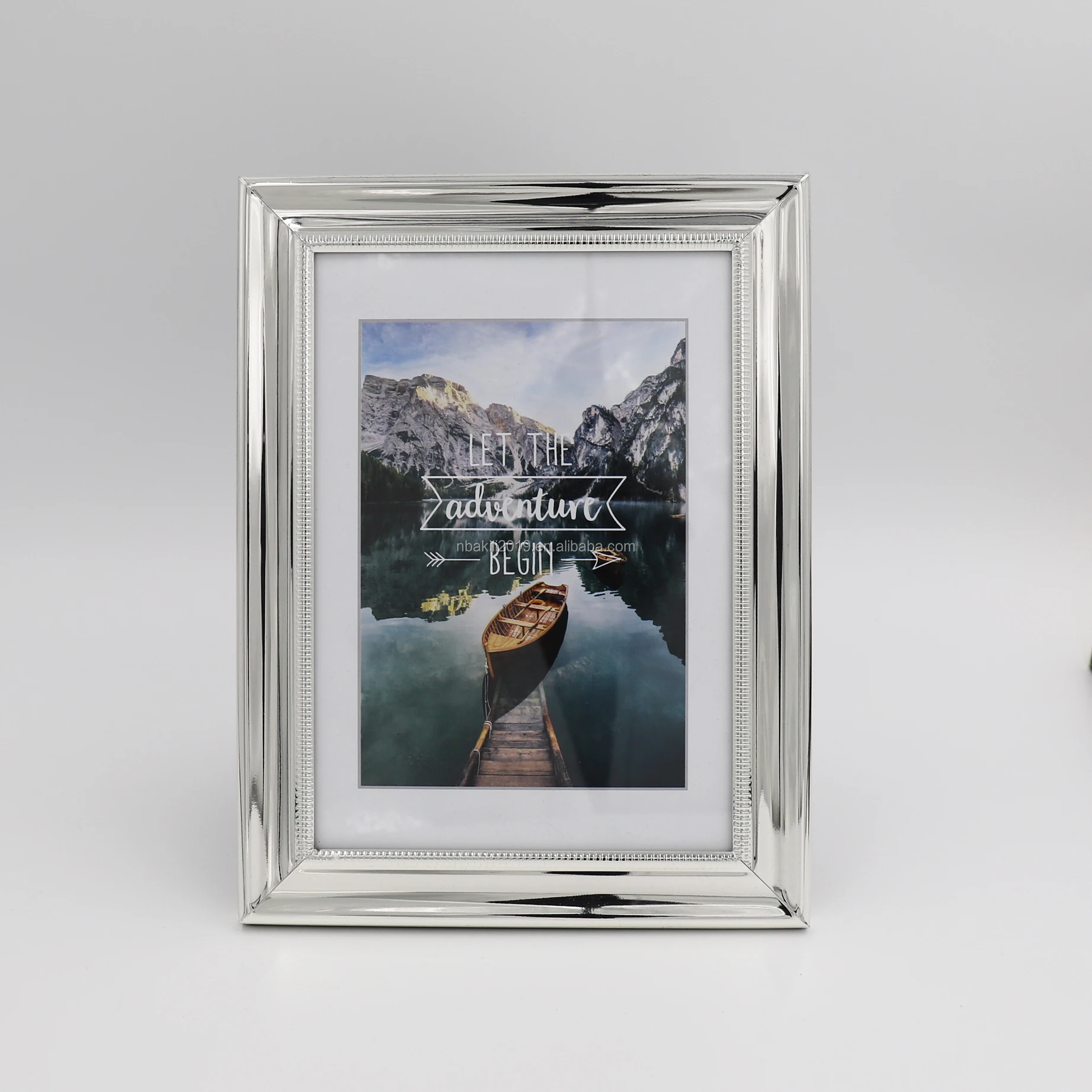 hot saling home picture frame metal iron platedphoto frame table