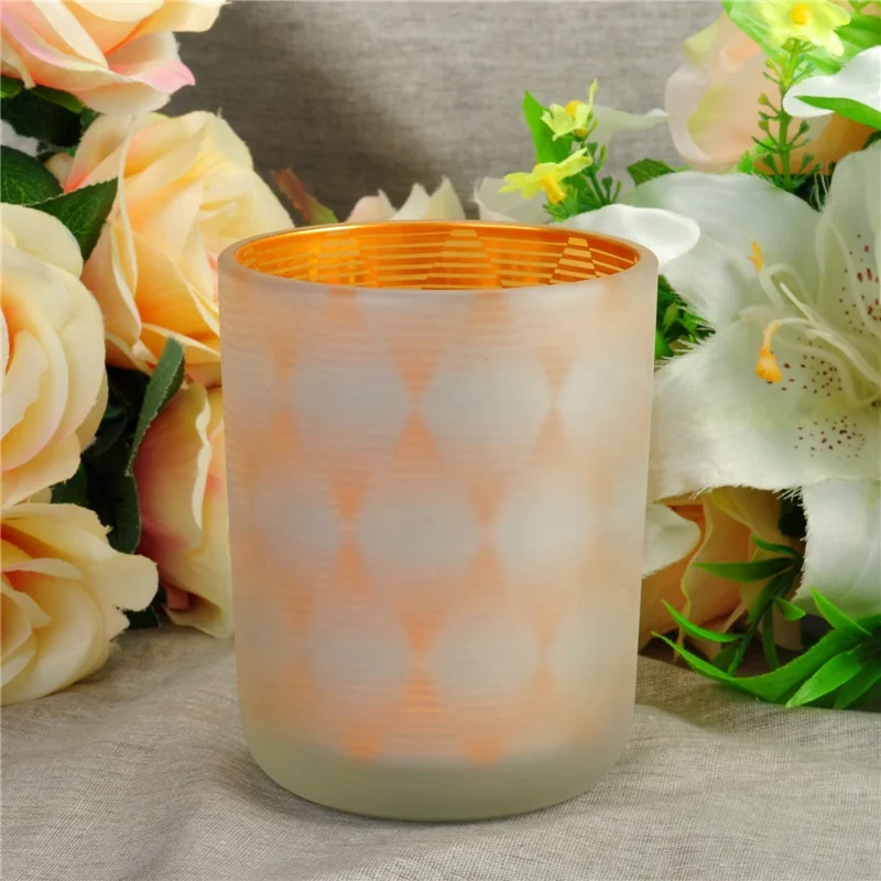 Laser Engrave 17oz Glass Candle Jars With Round Bottom