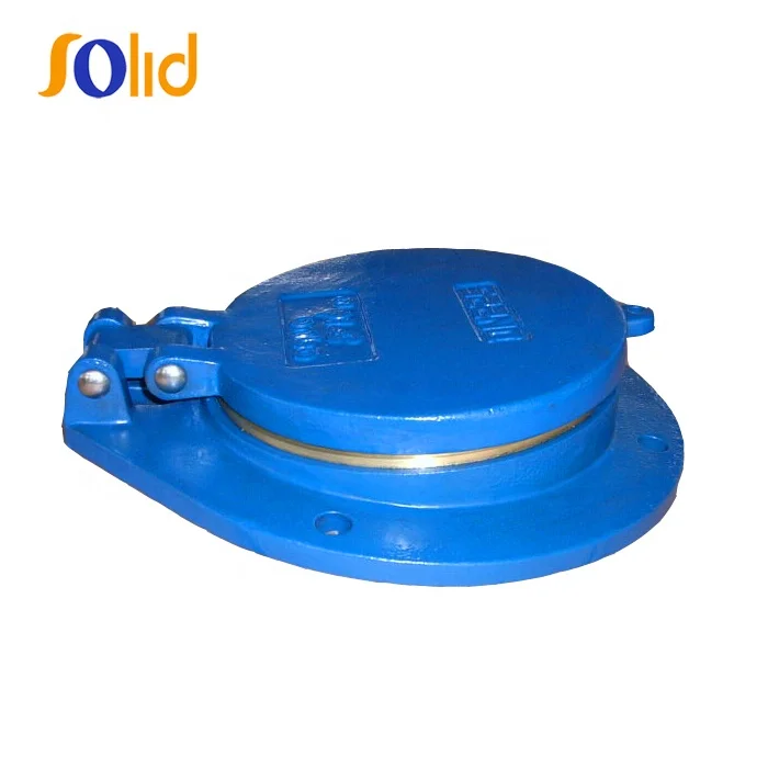 Manufacturers supply Ductile cast iron non return flap valve check valve