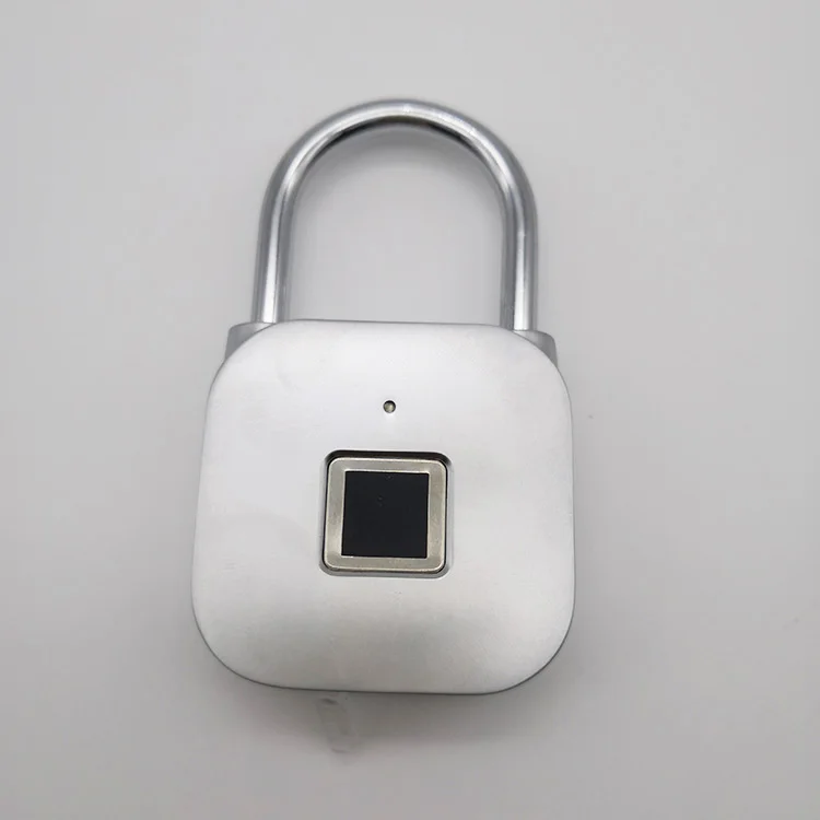 Smart Fingerprint padlock USB Rechargeable Waterproof Anti-Theft Security finger print Padlock
