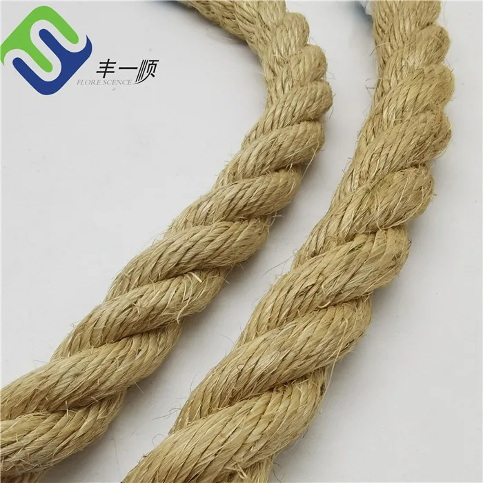 Marine Sisal Rope 3 Strand 20mm 22mm*200m Hemp Rope For Ship Pilot ...