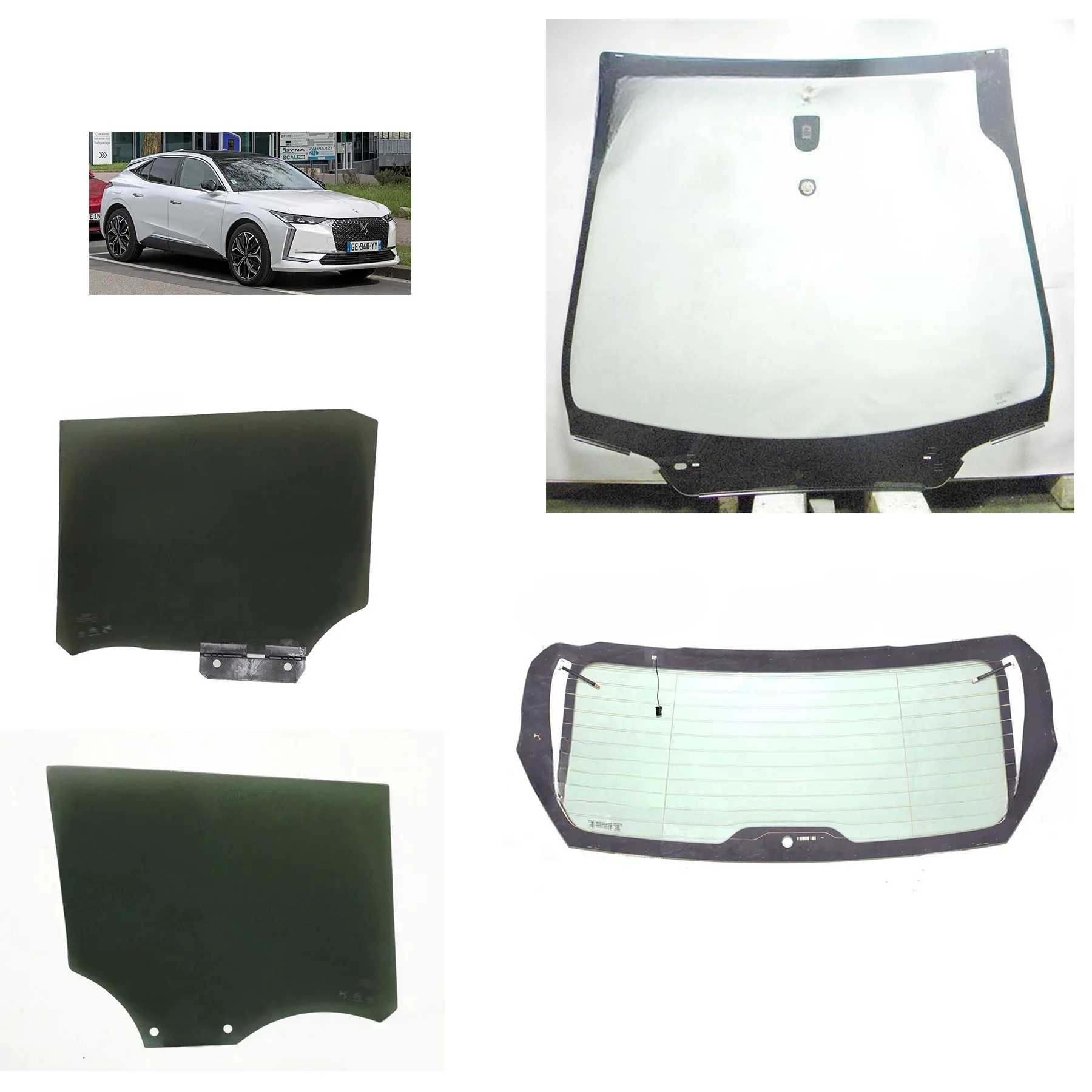 Citroen Ds4s Windshield Glass Sunroof Car Glass Auto Glass Car Parts