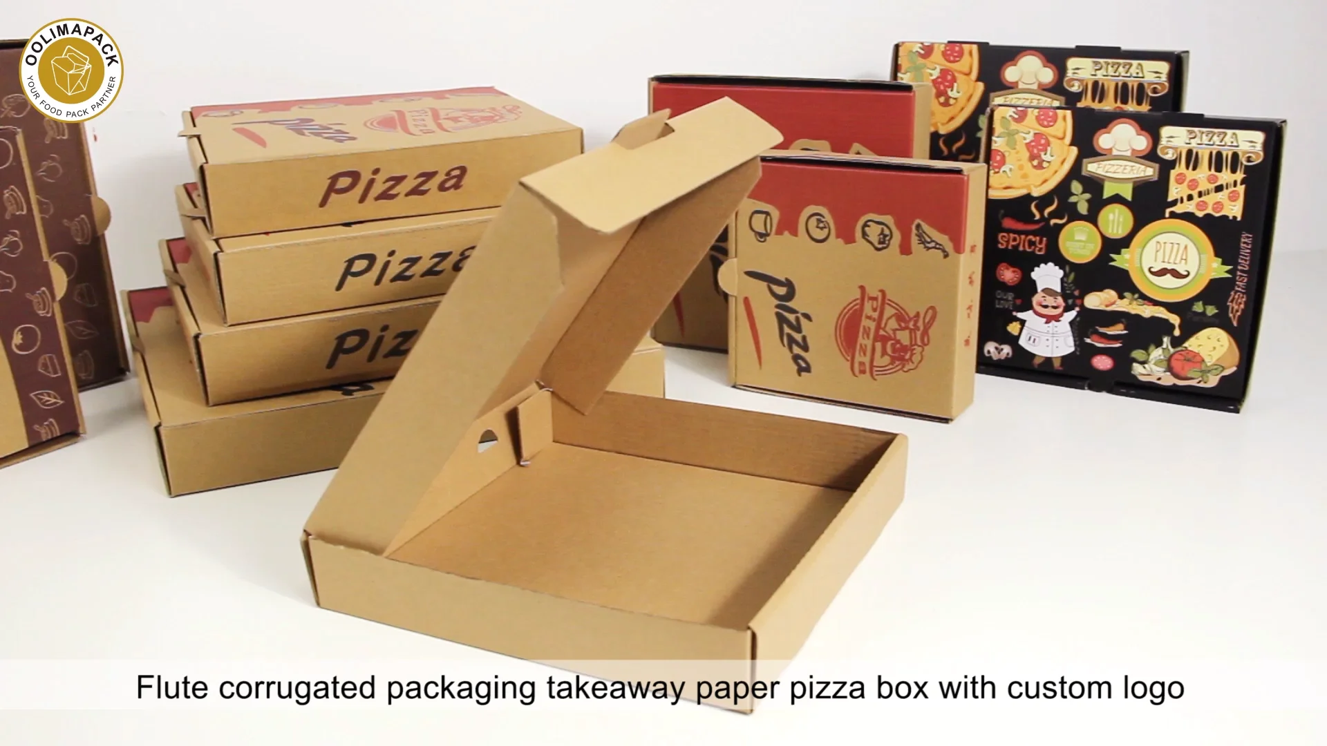 Paper Pizza Slice Box With Customer Printingpizza Slice Boxtriangle