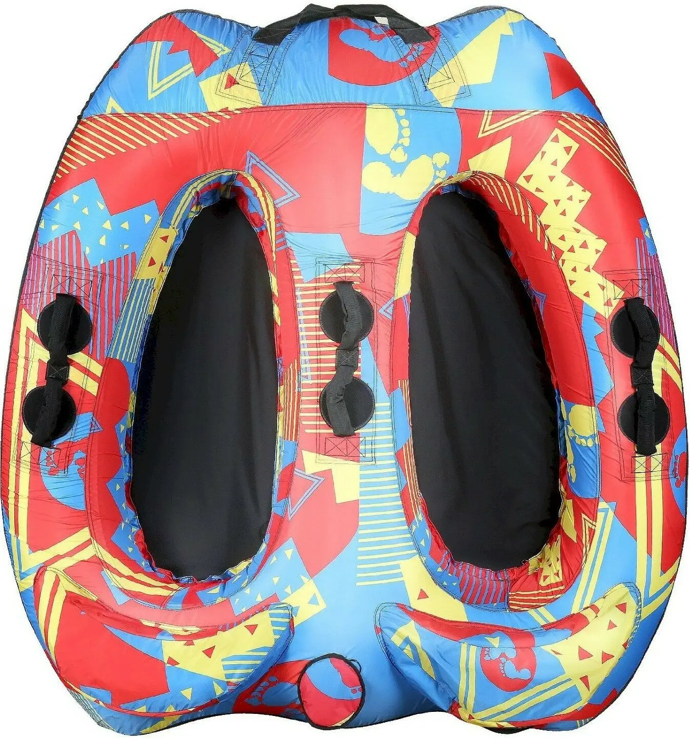 Water Play Water Sports Customized Inflatable 2 Riders Towable Tube For ...