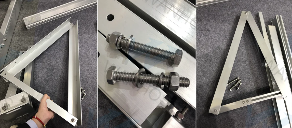 Solar Roof Ballast Bracket Details