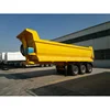 45cbm carbon steel U type dump truck semi trailer for coal delivery