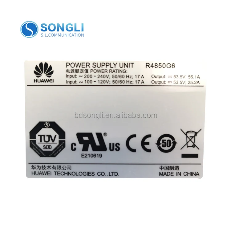 Huawei Rectifier Module 48/3000w Rectifier R4850g6 R4850g2