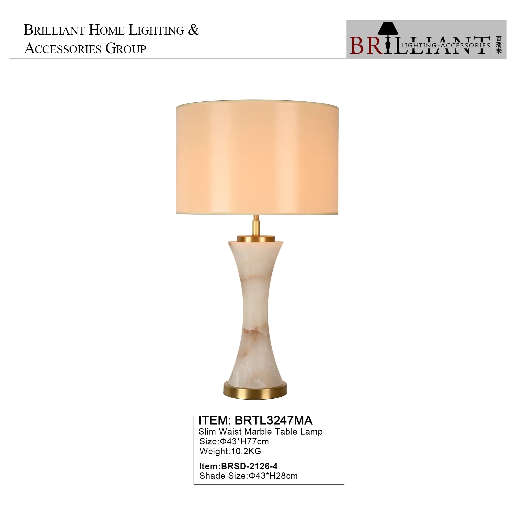 New Design Table Lamps Luxury Modern Decorative Marble Crystal Lamp