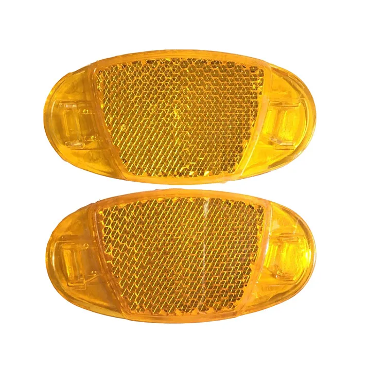 Bicycle Handlebar Reflector White 22.2mm Seat Post Reflector Red 25.4mm