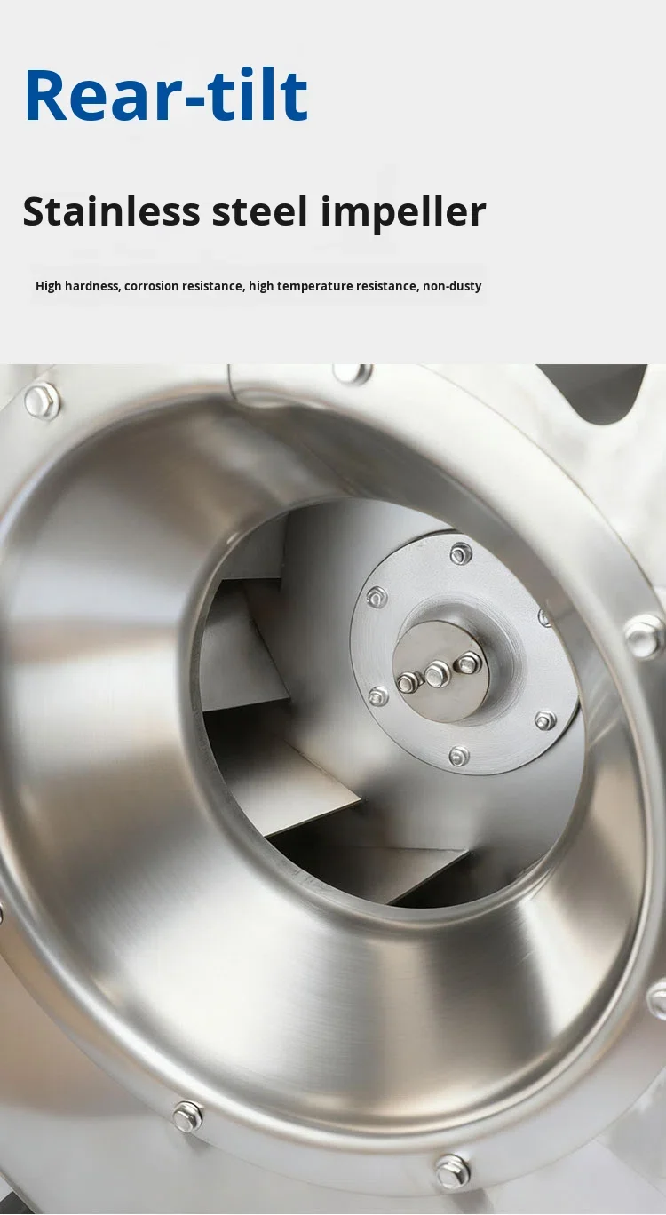 Centrifugal Fan, 304, Stainless, Steel, 4-72 - detail 16