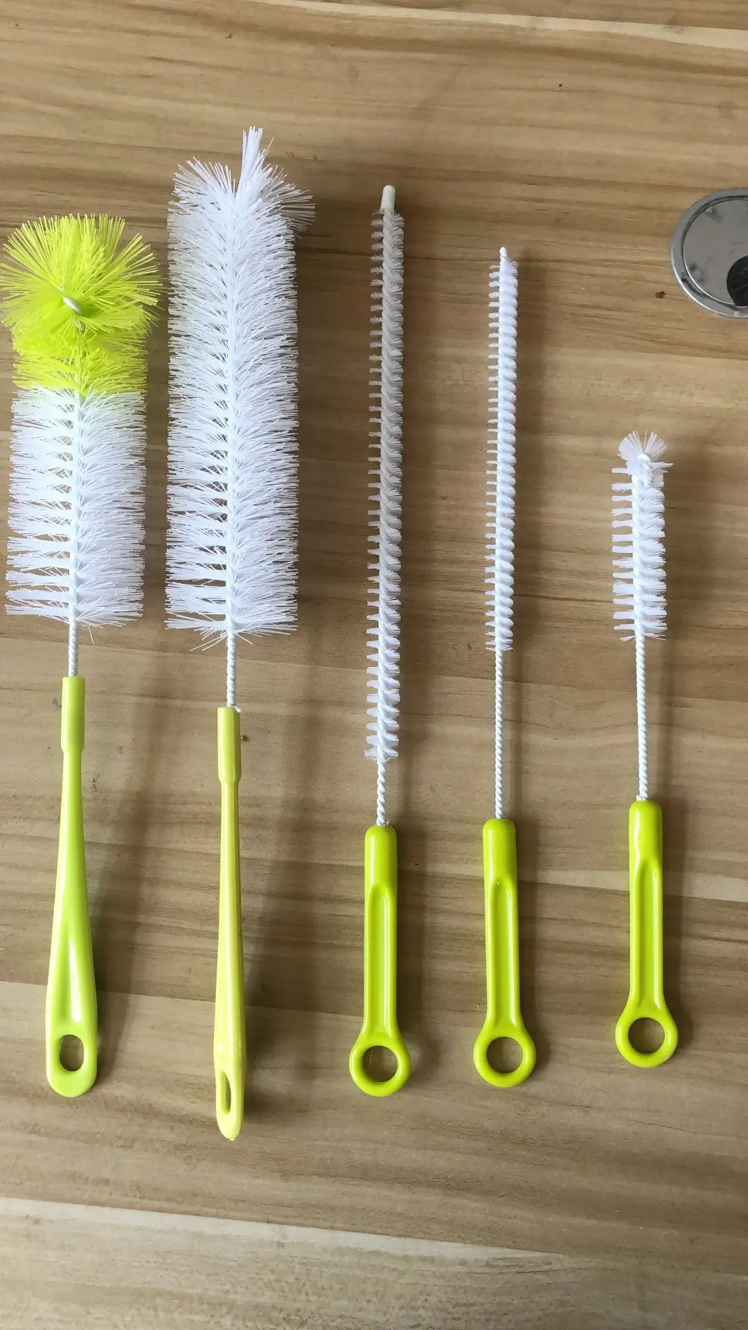 Bottle Brush Cleaner 5 Pack Long Water Bottle And Straw Cleaning