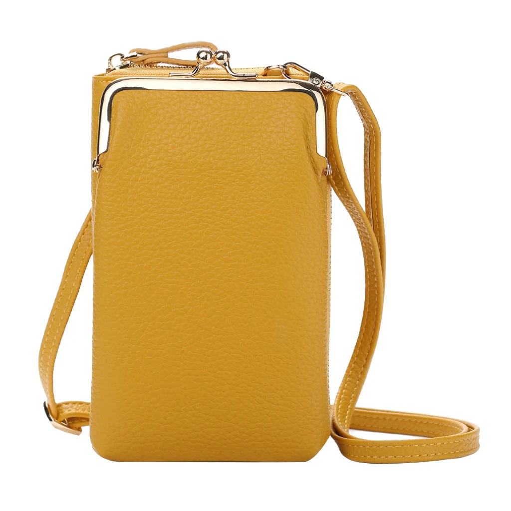 product-designer handbags Women Fashion Solid Wallet Large Capacity Mobile Phone Bag Card Slot Adjus-1