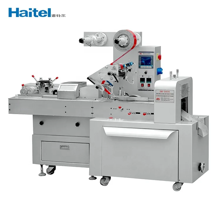 Automatic Toffee Chewing Gum Hard Candy Cutting Wrapping Taffy Cut And