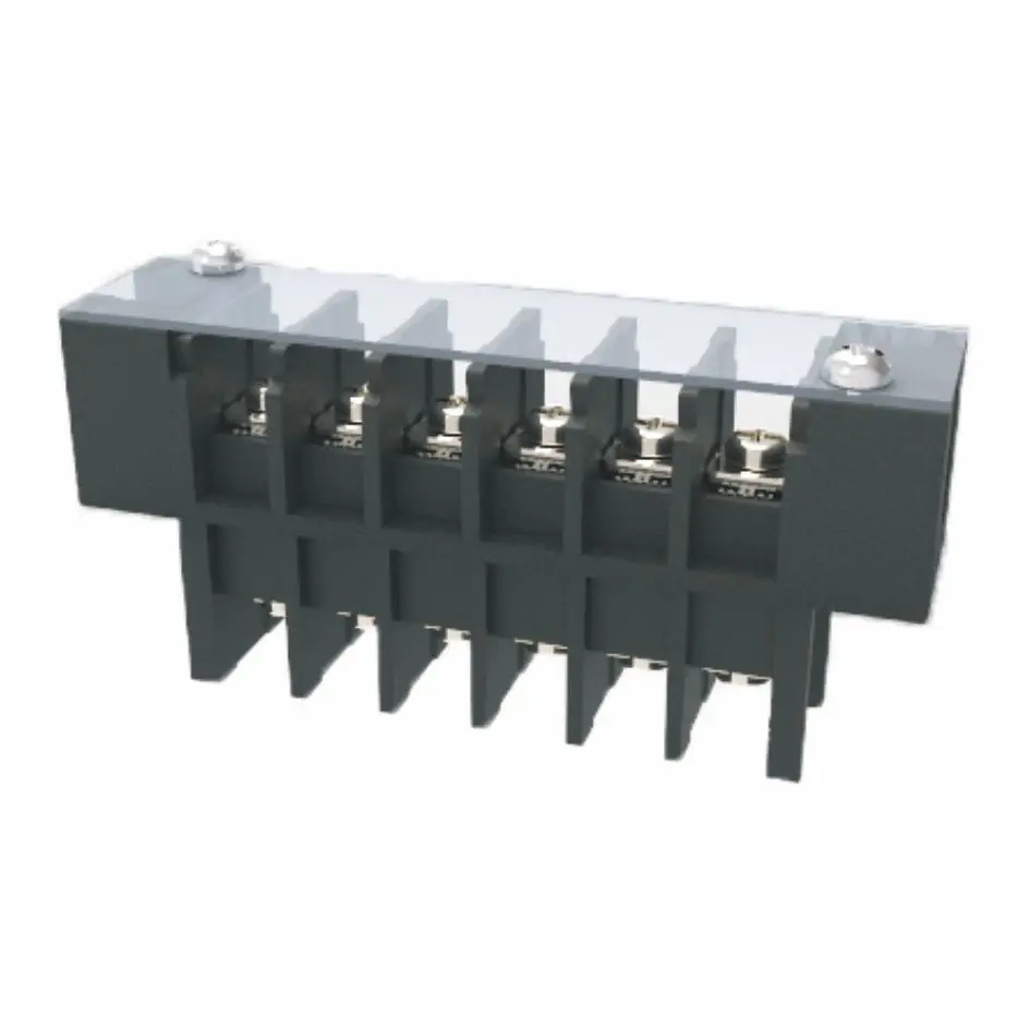 High Temperature Double Line Barrier Terminal Block 8.5mm Pitch (wj10-8 ...