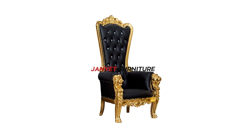 2020 Wholesale High Back Black Throne Chairs For Rental - Buy Black