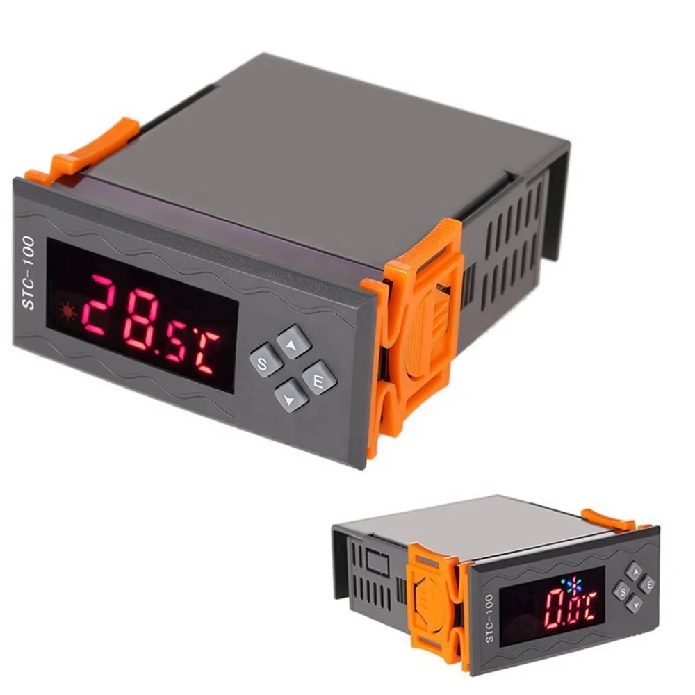 Termostato Digitale STC-3000 Touch - 110V-220V, Controllo Temperatura -55°C A 120°C, Doppia Funzione - Foto 9