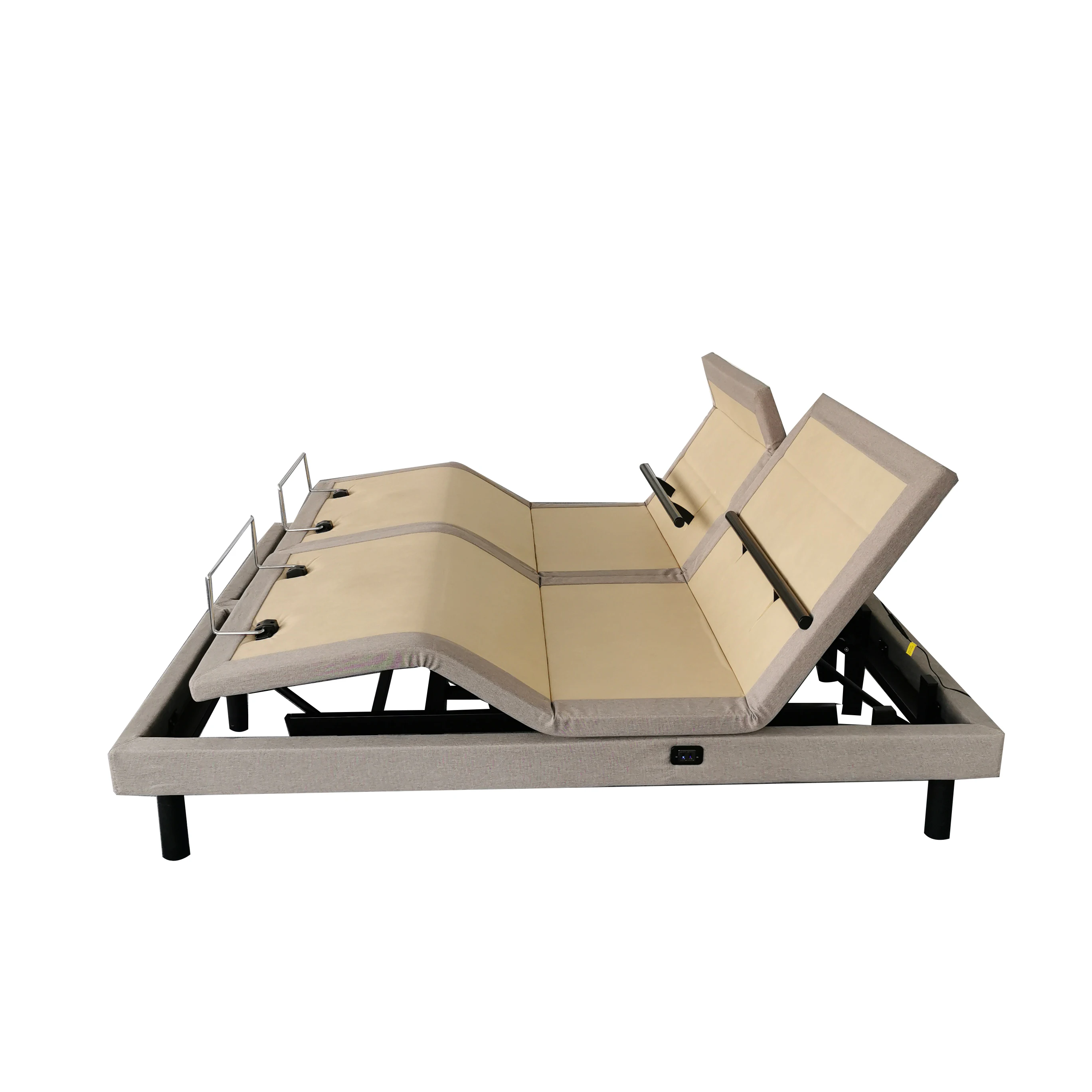 Modern Luxury Multifunctional Adjustable Split King Bed Frame With