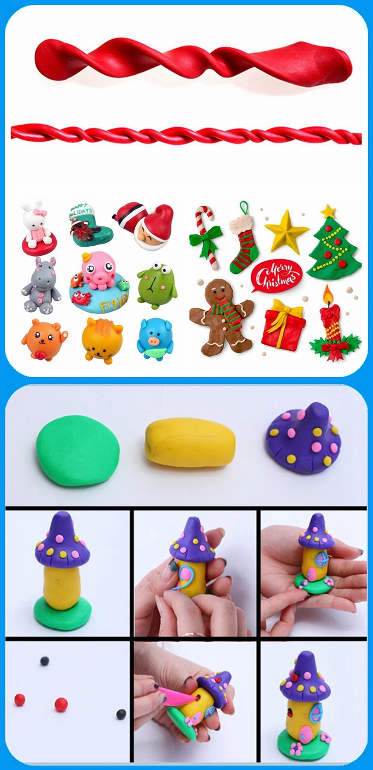 Factory Sell Colour Clay,Polymer Oven Bake Clay For Modeling Buy