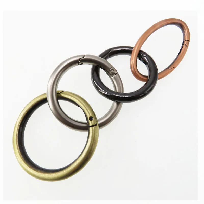 Openable Keyring Circle For Leather Bag Belt Strap Hang Crafts Or ...