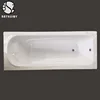 Alibabaa Gold China Supplier Narrow Edge Clear Acrylic Bathtub For Bathroom