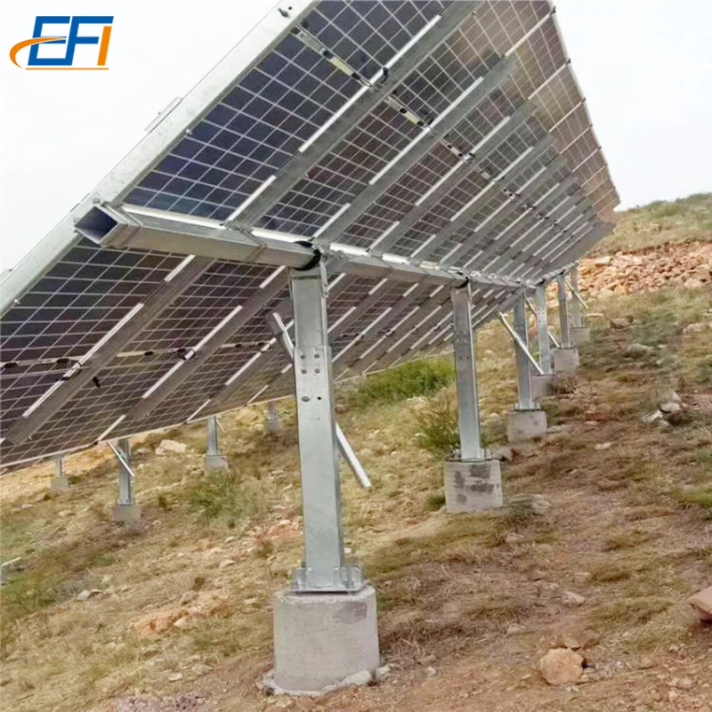 10kW solar kit components laid out on tarp: panels, rails, ground screws, inverter, junction box