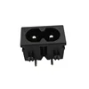 2 pin switch socket dc socket power jack plug adapter 250VAC 5A/2.5A