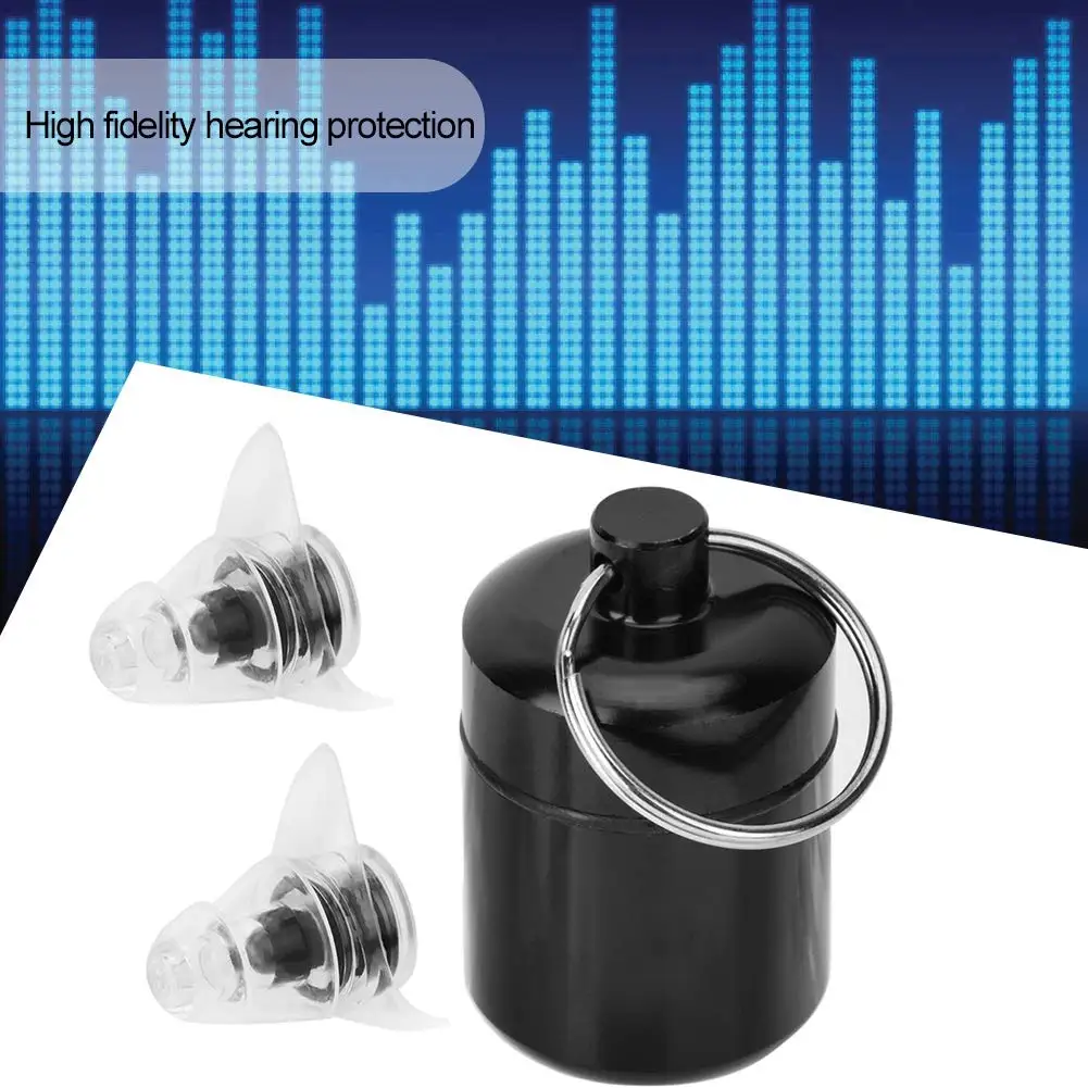 High Fidelity Concert Ear Plugs 20db Noise Reduction Music Earplugs