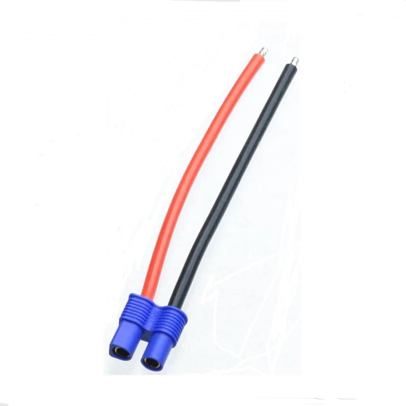 Ec3 Male Female Banana Connector Pigtail With 14awg 10cm Silicone Wire ...