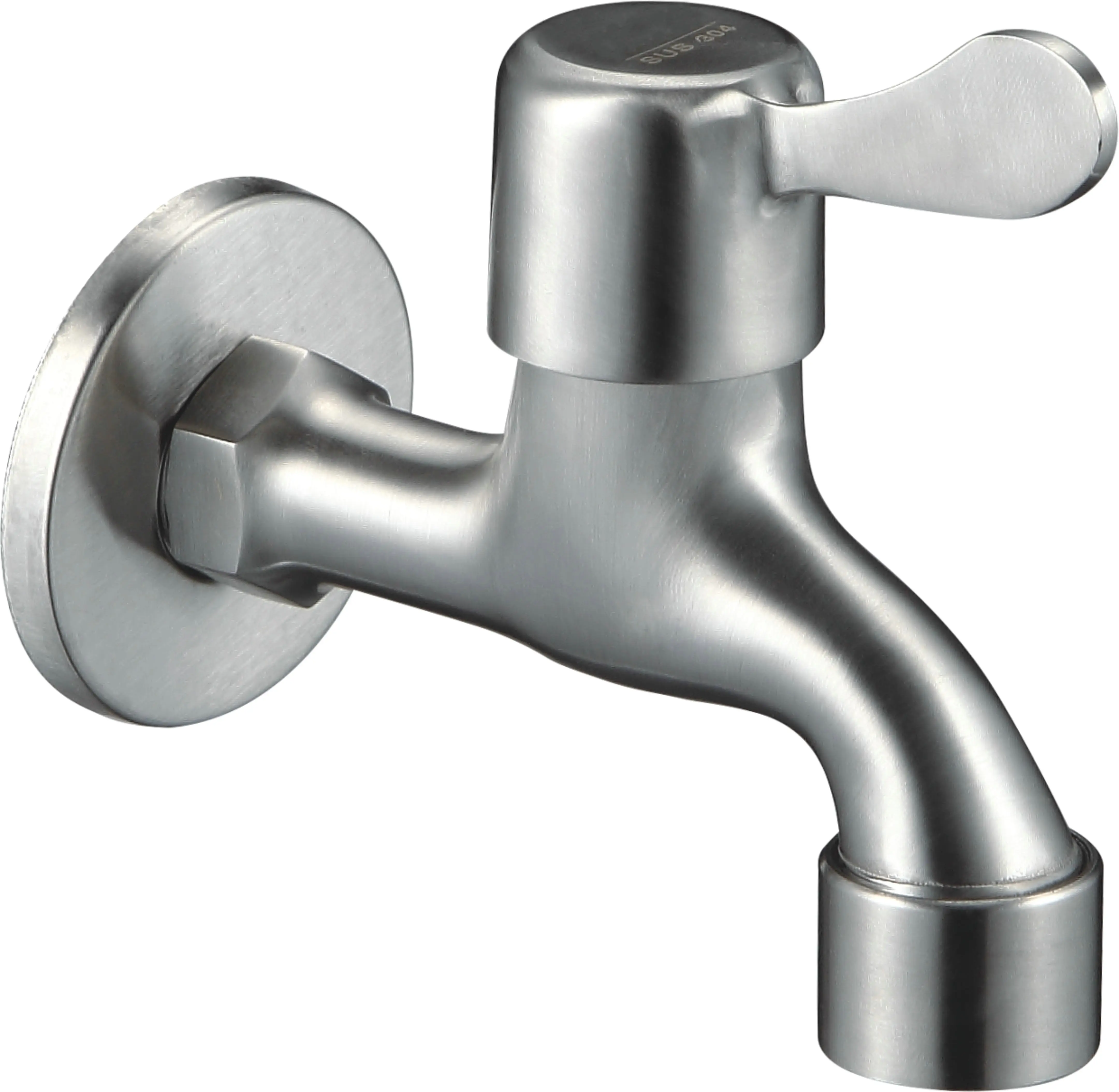 Water Faucet Sus 304 Washing Machine Sink Basin Cold Water Tap With