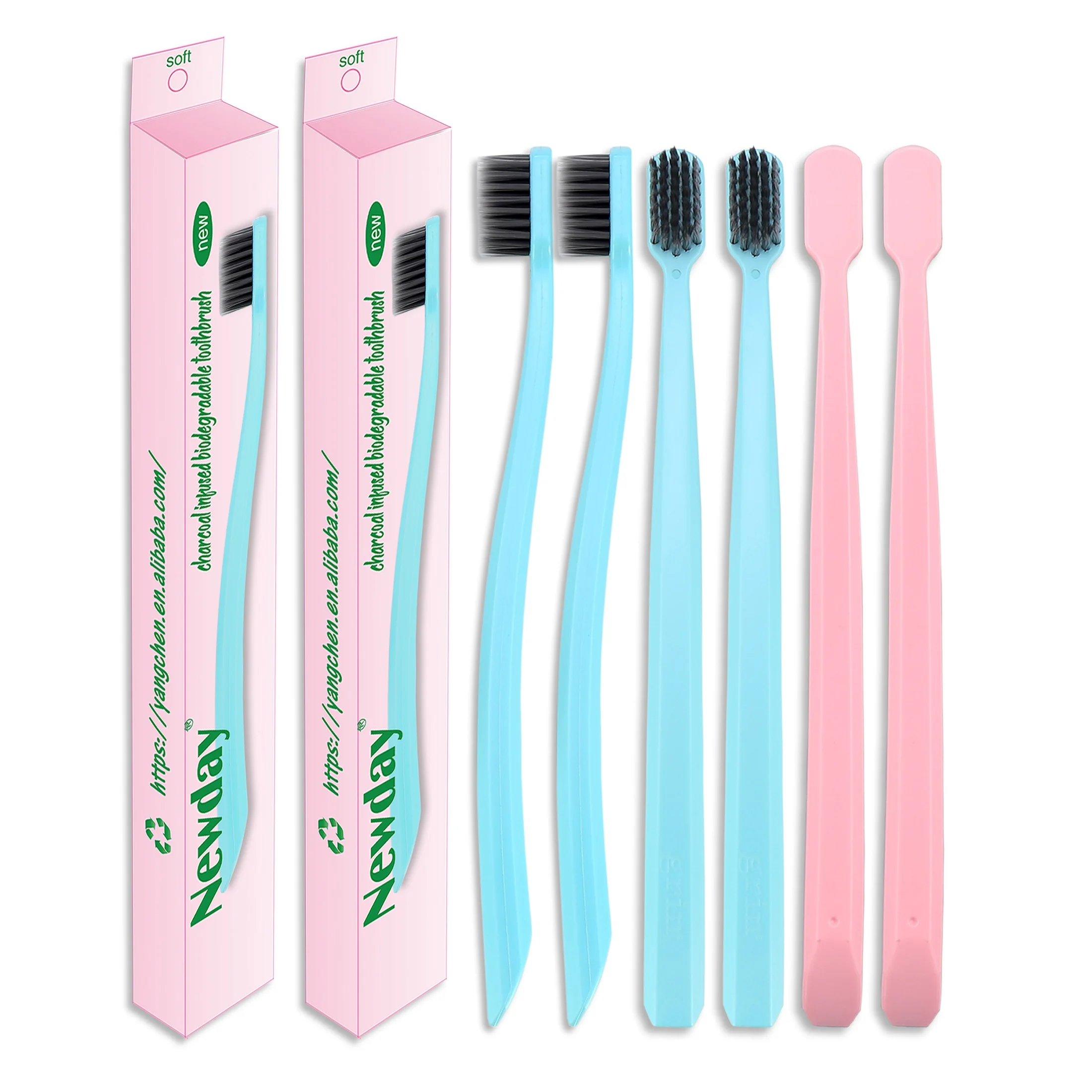 质量好的成年经济超柔超细刷毛塑料牙刷口香糖敏感人群 oem